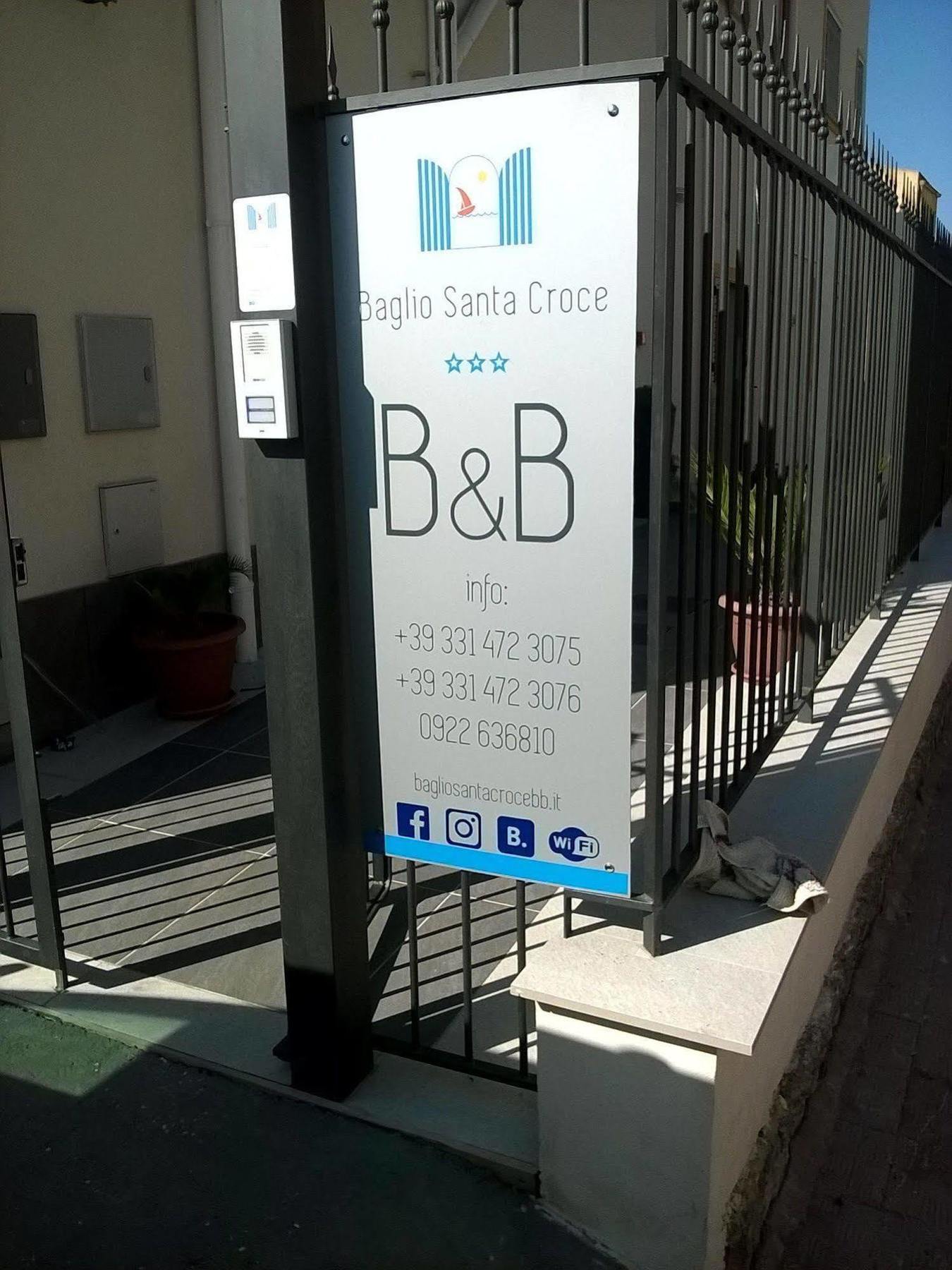 B&B Baglio Santa Croce Porto Empedocle Kültér fotó